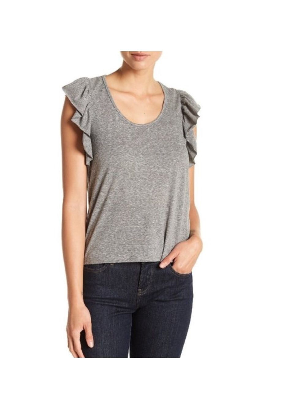 Ten Sixty Sherman Ruffle Racer Back Tank